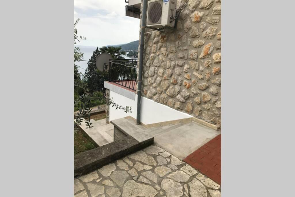 オパティヤBreathtaking Sea View App For 2+1, Bbq ......アパートメント エクステリア 写真
